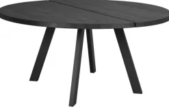 Matbord 'Fred' Runt 160cm - Svart