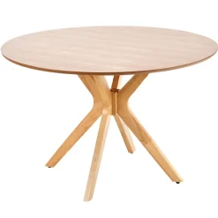 Matbord 'Nicolas' Runt 120cm - Natur