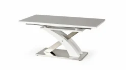 Matbord 'Sandor' 160-220cm - Vit