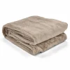 Pläd 'Aranga Super Soft Throw' 130x170cm - Brun