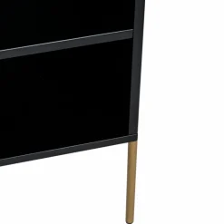 Sideboard 'Frölunda' - Svart/Mässing