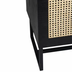 Sideboard 'Sailor' - Svart/Natur
