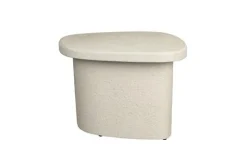 Sidobord 'Veda' 41cm- Beige