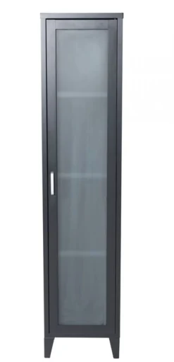 Skåp 'Acero' 35x150cm - Svart