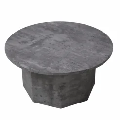 Soffbord 'Bilbao' Runt 80cm - Grå