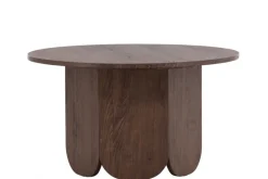 Soffbord 'Björkvik' Runt 80cm - Mocka