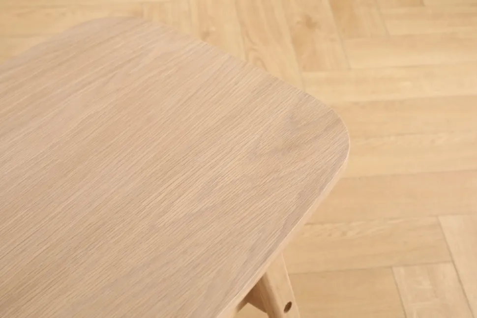 Soffbord 'Créme' - Vitpigmenterad