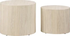 Soffbord 'Ponza' 2 delar - Beige