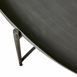 Soffbord 'Thomas' - Svart/järn