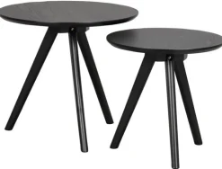 Soffbord 'Yumi' 2 delar - Svart