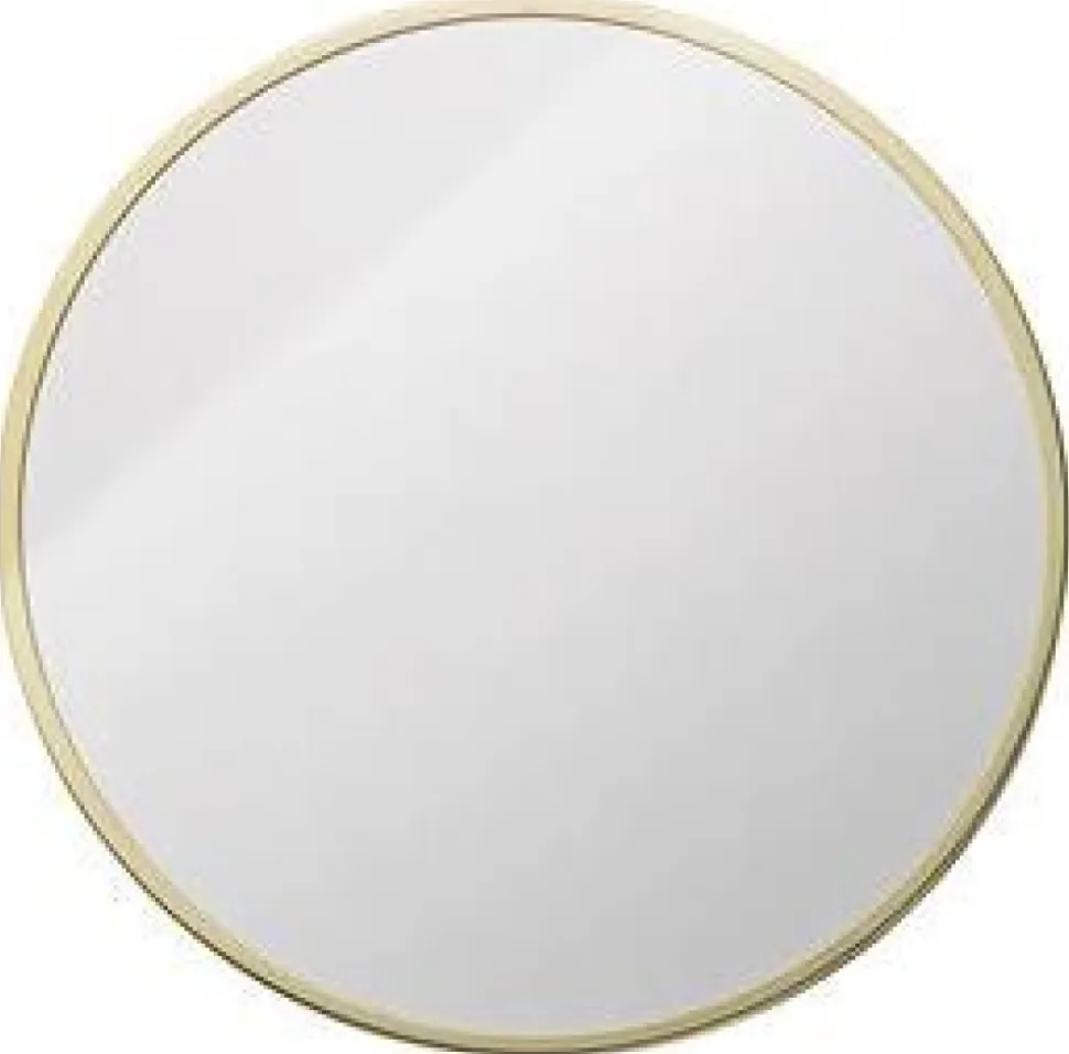 Väggspegel 'Metall' - Guld