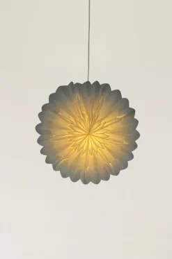 Adventsstjärna 'Lotus' 45cm - Vit