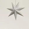 Adventsstjärna 'Skimra' 45cm - Vit