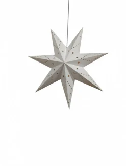 Adventsstjärna 'Skimra' 45cm - Vit