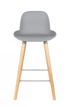 Barstol 'Albert' Kuip - Grå