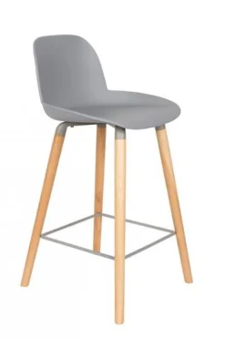 Barstol 'Albert' Kuip - Grå