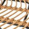 Barstol 'Cane' - Natur/Svart
