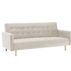 Bäddsoffa 'Paris' - Beige