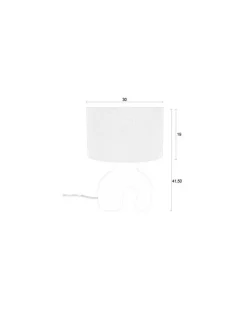 Bordslampa 'Bibi' - Beige