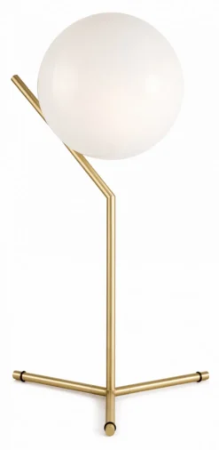 Bordslampa 'Satin' L - Mässing