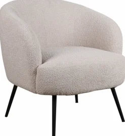 Fåtölj 'Capri' - Beige/Bouclé