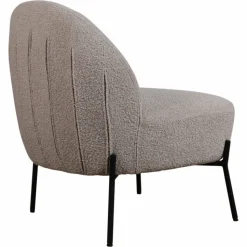 Fåtölj 'Gori' - Beige/Bouclé