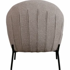 Fåtölj 'Gori' - Beige/Bouclé