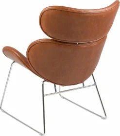 Fåtölj 'Hushum' 85cm - Brun