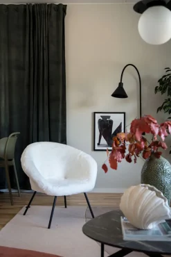 Fåtölj 'Theodore' - Vit