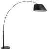 Golvlampa 'Arc' - Svart