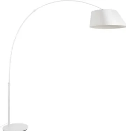 Golvlampa 'Arc' - Vit
