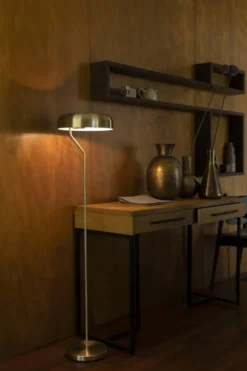 Golvlampa 'Eclipse' - Svart