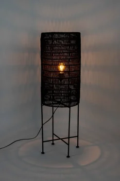 Golvlampa 'Kari' - Svart