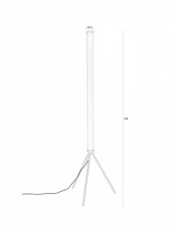 Golvlampa 'Scotty' 51x51 - Beige