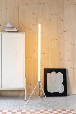 Golvlampa 'Scotty' 51x51 - Beige