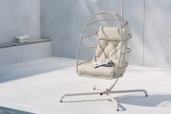 Hängstol 'Trezza' - Beige