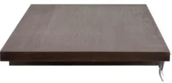 Iläggsskiva 'Glenside' 50x130cm - Brun