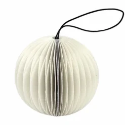 Julgranspynt 'Snowball' - Vit