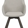Karmstol 'Alison' - Beige/brun