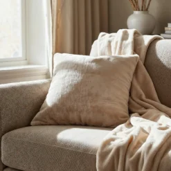 Kuddfodral 'Aranga Super Soft' 45x45cm - Beige