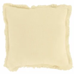 Kuddfodral 'Dorena' 45x45cm - Vit