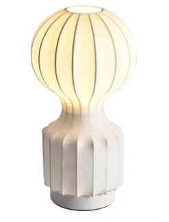 Lampa 'Senigallia' S - Vit/vit