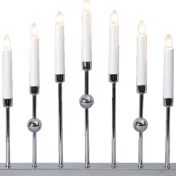Ljusstake 'Gustavo' - Silver