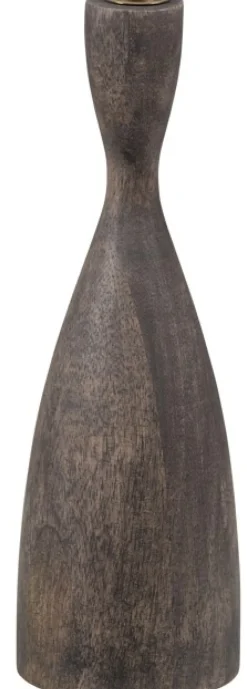 Ljusstake 'Rosa' 28 cm - Brun