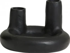 Ljusstake 'TORO' - Svart