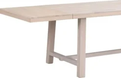 Matbord 'Brooklyn' 220x95cm - Vitpigmenterad