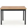 Matbord 'Colbalt' 120x68cm - Natur/svart