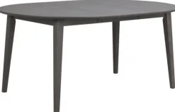 Matbord 'Filippa' Runt 120cm - Mörkbrun
