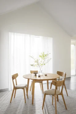 Matbord 'Filippa' Runt 120cm - Natur