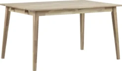Matbord 'Filippa' 140x90cm - Vitpigmenterad